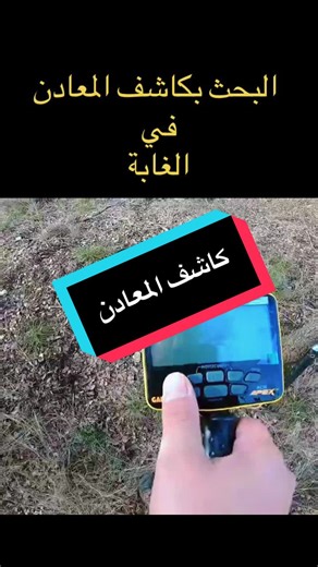 يوم جديد في الغابة بكاشف المعادن #كاشف_معادن #البحث_عن_الذهب #البحث_عن_الكنز #كاشف_ذهب