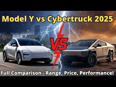 Tesla Model Y vs Cybertruck 2025: Full Comparison - Features, Range, Price & Performance!