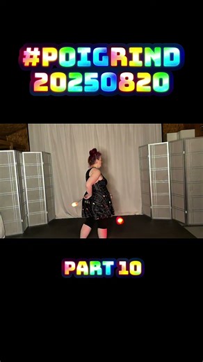 Pt10 Grind 20250820 #poi #PoiSpinning #PoiDance #FlowArts #PoiTutorial #poiflow #poiflowartist