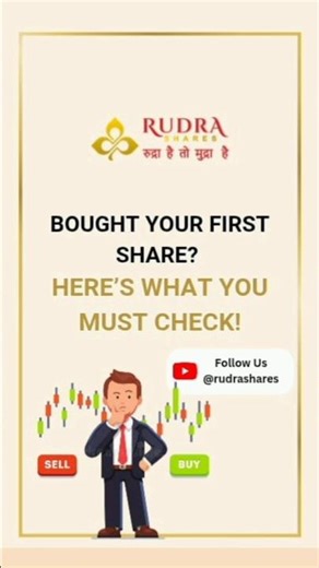 Bought your first share? Here’s what you must check!
