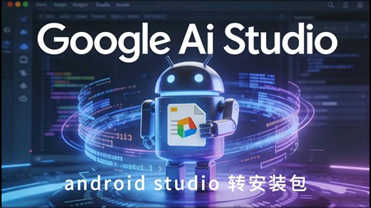 推荐大家一款APK生成工具，快速GoogleAiStudio生成APP转安卓APK，大大节省试错成本，创业原型、小游戏、实用小工具随便做，跟原生 APP 没差！