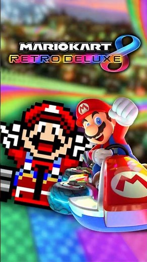 This Mario Kart 8 Deluxe mod is ALL retro tracks