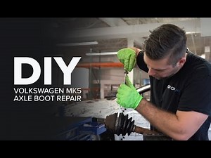 Outer Passenger CV Axle Boot Replacement - DIY(2007 MK5 GTI )