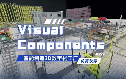 Visual Components智能制造3D数字化工厂仿真软件