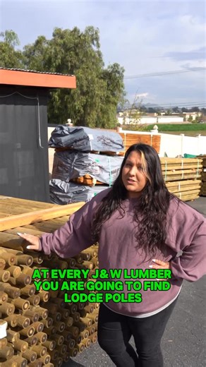 J&W Lumber on Instagram: "Looking to make your project stand out? At J&W Lumber we carry more than just standard materials — we stock specialty and hard-to-find products like authentic lodge pole fencing that bring natural character and structural beauty to any build. From custom milling to unique architectural elements, we help turn one-of-a-kind ideas into reality.⁠ ⁠ Build different. Build with materials that make a statement. Build with J&W."