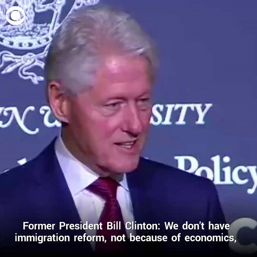 "I don't believe your ability to bad-mouth somebody else is evidence of authenticity," former President Bill Clinton said on Monday: http://cbsn.ws/2hhgEOz | CBS News