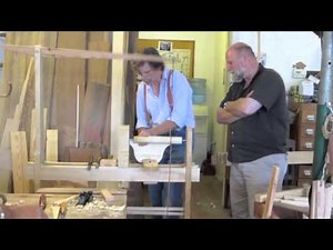 Woodwright's School Spring Pole Lathe