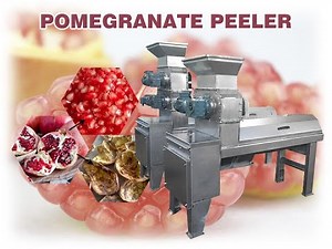How to peel pomegranates fast? Automatic Pomegranate Peeling Machine / Pomegranate Deseeder Peeler