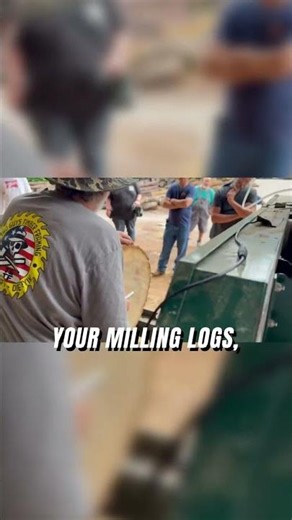This log centering trick saves hours of wasted material #milling