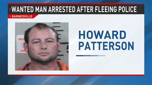 Wanted man arrested after domestic dispute led to manhunt in Barnesville
