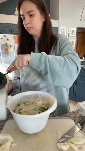 Cucumber and Onions are our favorite! #viralchallenge #recipe #cucumbersalad | Katie Elizabeth