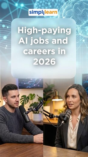 How AI Is Creating High-Paying Careers | Top High Paying AI Careers In 2026 | #Short | #Simplilearn