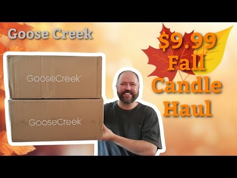 Goose Creek Fall Candle Haul 2025