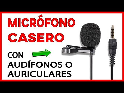 🎤CÓMO hacer un MICRÓFONO casero GRATIS - BIEN explicado PASO a PASO *MUY FÁCIL*