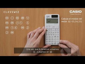 Casio ClassWiz - Módulo de un vector