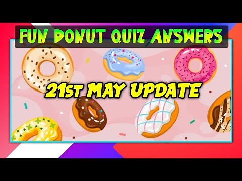 Spot the difference: Donuts Quiz Answers | Fun Donut Quiz | Videofacts