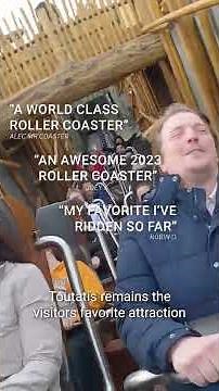 The Toutatis Effekt - Intamin LSM Launch Coaster at Parc Astérix