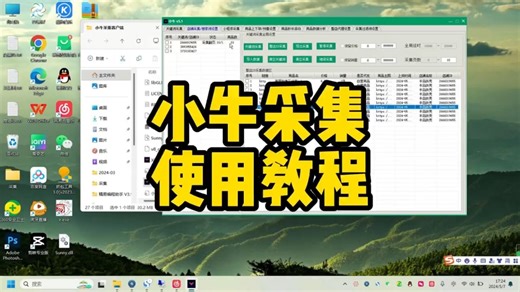 快手选品采集软件：小牛采集使用教程 快手选品采集软件：小牛采集使用教程#快手小店#电商软件#采集软件 #快手小店 #电商软件 #采集软件 #选品软件