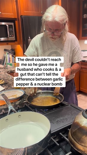 @julialogginsgutcoach on Instagram: "Third husband, first one that cooks! And yes, he makes all of my food separately. 🙏🏻❤️ #tummytroubles #ibsgirl #husbandwhocooks"