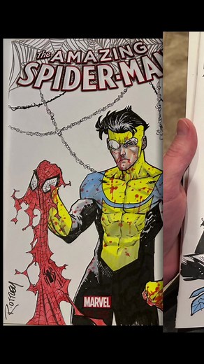 Sketches I did for my private CGC signing. Thank you! #invincible #spiderman #spidergwen #drdoom #milesmorales #jasmine #art