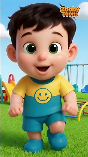 Action Verbs for Toddlers 🏃🎈 | Fun Learning Activity | ZoobyToons | Nursery Rhymes & Kids Songs