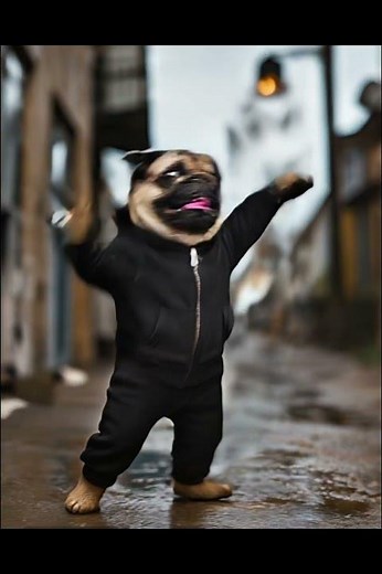 Pug Dancing Weird – And Owning It! 🐾😂