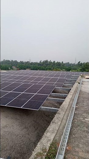 solar system project 400 KW solar panel ASTRONEGY video 📸 #electrical