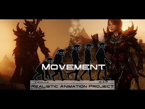 Realistic Animation Project - Movement - Skyrim Mods [4K]