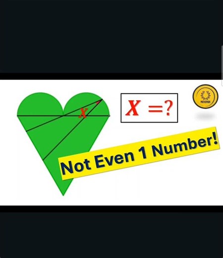 ANSWER☝️ #mathspark #mathchallenge #angleproblem