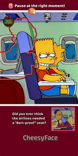 Can You Pause It? The Bart Seat Challenge !