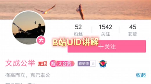 B站UID讲解
