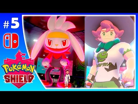 Pokémon Shield #5 RABOOT DYNAMAX NO PRIMEIRO GINÁSIO