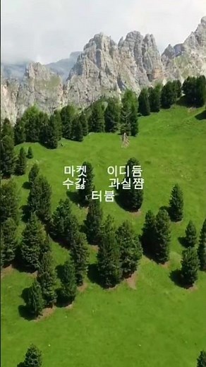 끝말잊기 한방단어모음. (슘페터있어요.) (내가아는 한방단어)1
