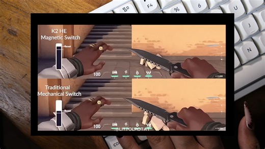 Dominate Every Keystroke Keychron K2 HE Tri-Mode – Magnetic precision, stunning aesthetics, and gamer-ready performance. Price- 15,500 BDT Review DOne by- @Littolpotat #hotswappable #gamingkeyboards #customized #bestperformance #Keychron #techdiversity | Tech Diversity Ltd