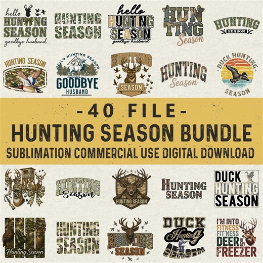 Hunting Season PNG Bundle, Deer Hunting Club PNG, Camo Deer Duck Graphics, Outdoorsman Club Graphic, Rustic Hunting, Instant Download - Etsy