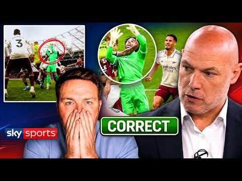 Arsenal AGENDA DESTROYED by VAR Audio....Howard Webb on West Ham DISALLOWED Mic'd Up