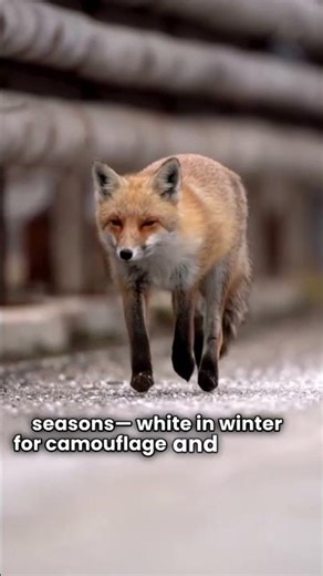 Artic Fox Surviving secrets#facts #dailyfacts #curiosity #artic #fox #animals