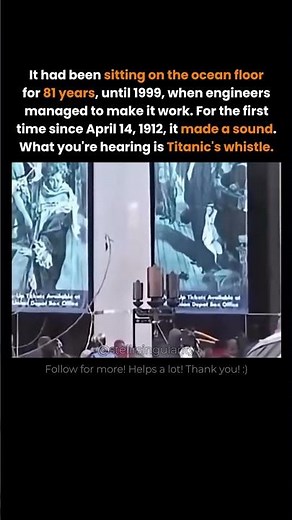 Titanic's Whistle Sounds Again