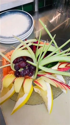 Creative Watermelon&Apple Carving|UniqueStyle IdeasWatermelon Apple Carving|Different Style FruitArt
