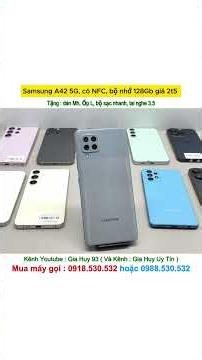 Samsung A42 5G with NFC, 128GB storage for $100