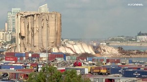 Explosion de Beyrouth : les familles veulent préserver un lieu mémoriel menacé par les flammes