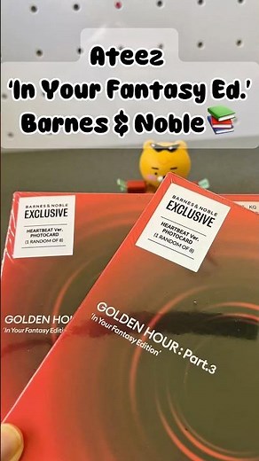 ATEEZ • GOLDEN HOUR: Part.3 In Your Fantasy Edition Barnes & Noble 📚 Exclusive Kpop Album Unboxing