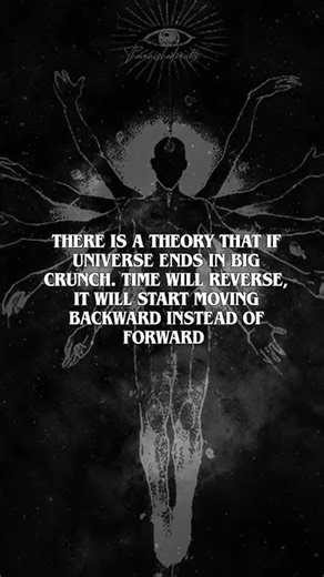 The infamous Big Crunch Theory 🌌 #bigcrunch #astrophysics #universefacts #universeexplained #theory