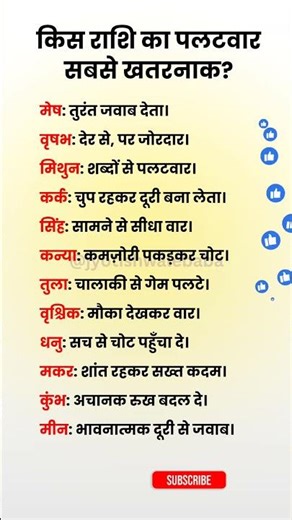 Which zodiac sign's counterattack is the most dangerous? #shorts #zodiac #astrology #fyp #radhera...
