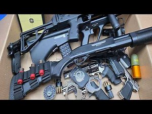 Airsoft Guns ! Unboxing Weapons & Equipment Military Guns