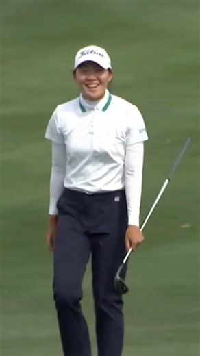 Epson Tour grad Yahui Zhang with the chip in eagle to get our live coverage kicked off 👏 | LPGA