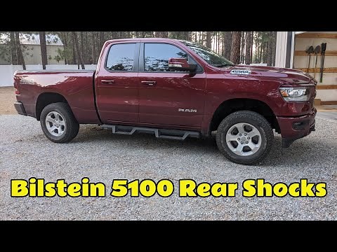 Bilstein 5100 Shocks Install on RAM 1500 - Step-By-Step Rear Shock Upgrade!