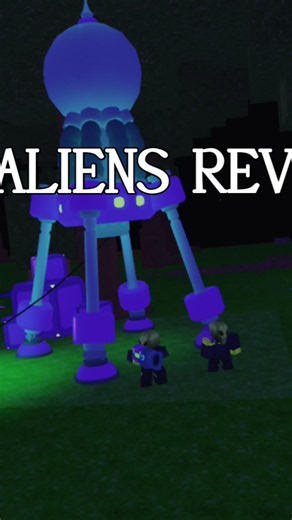 The aliens revenge update cut scene in 99 nights #fypシ