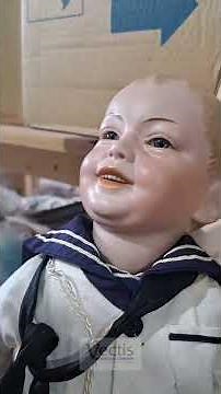 Antique Bisque Dolls coming to auction #dollcollection