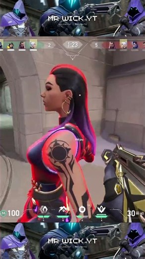 So close to ACE!!! #valorant #valorantclips #clips #shorts #gaming #outlaws #prime